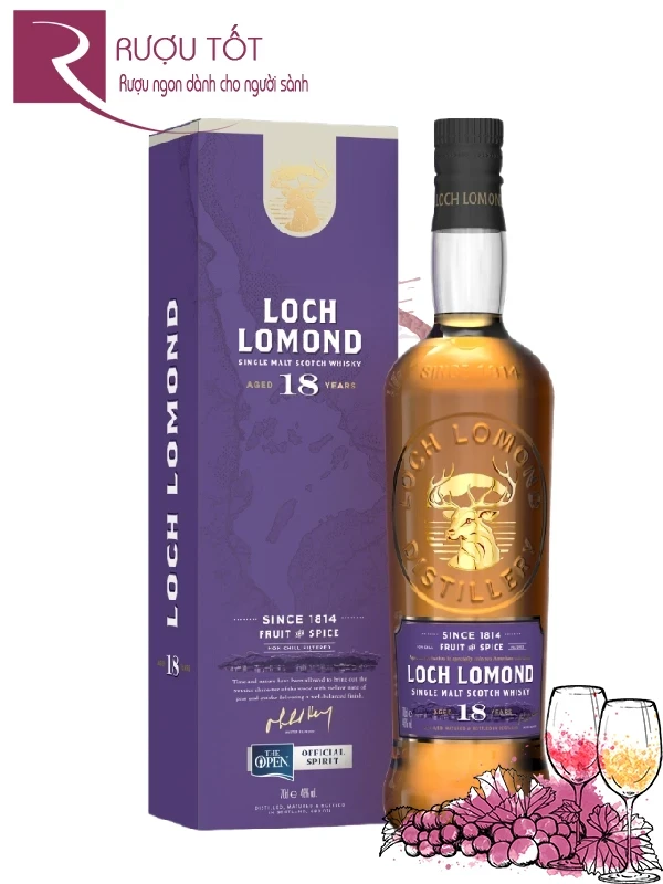 Loch Lomond 12 Years Old Louis Oosthuizen Single Malt Whisky (70cl) 46% – วิสกี้แท้จากส… เครื่องดื่มนำเข้า/แอลกอฮอล์ เครื่องดื่มคุณภาพระดับพรีเมียม รสชาติกลมกล่อม มีระดับ