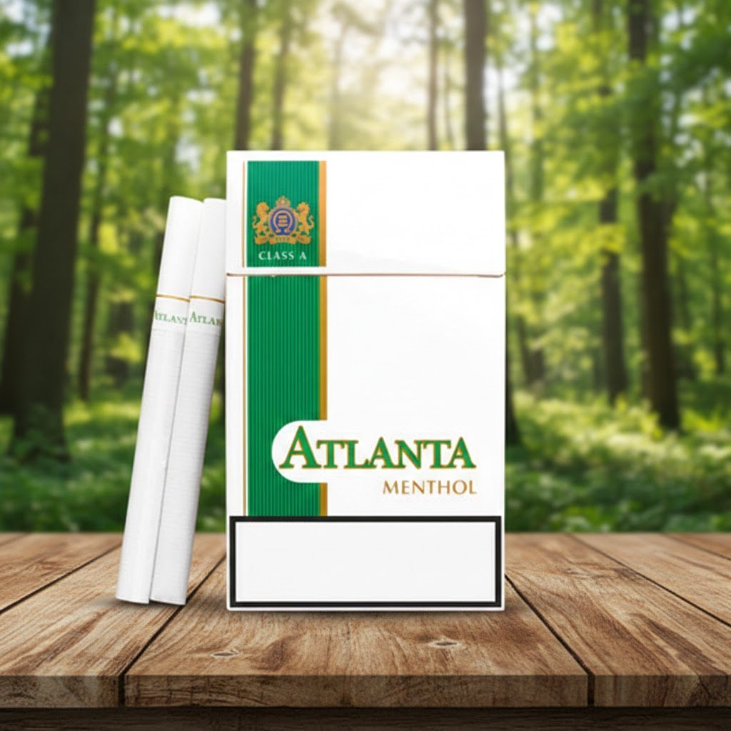 Atlanta Green Menthol บุหรี่นอกรสเย็น กลิ่นเมนทอลสดชื่น มาตรฐานคุณภาพ ...